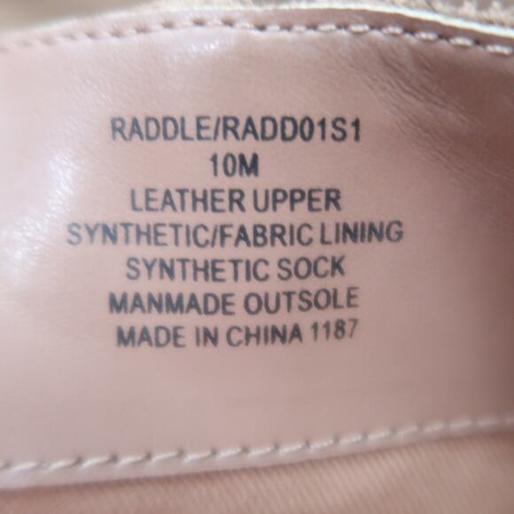 Steve Madden Raddle Taupe Tan Suede Leather Heeled Knee High Boots 10 - Picture 7 of 9